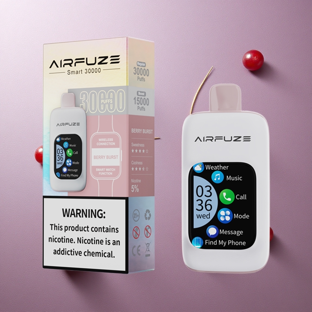 AirFuze Smart 30000 Puffs Disposable Pod Explosión de Bayas Colombia wholesale