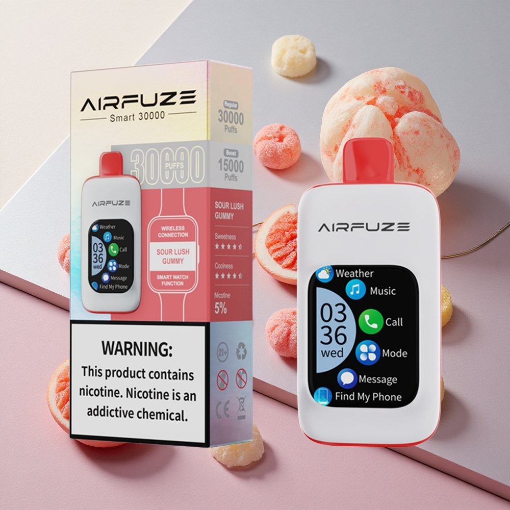 AirFuze Smart 30000 Puffs Disposable Pod Gominola Ácida Colombia wholesale