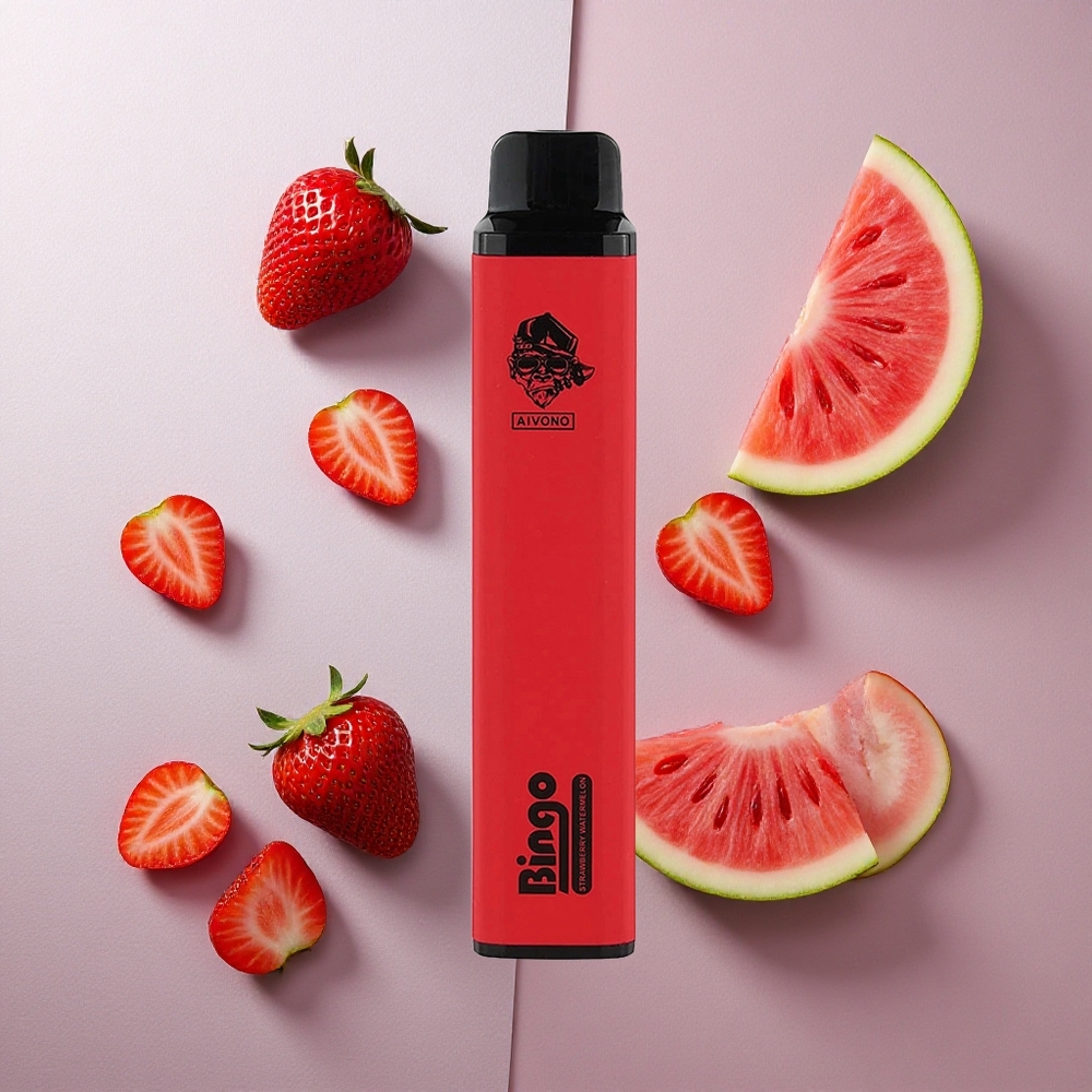 Aivono Aim Bingo 4000 Puffs Fresa Sandía 10mL Colombia wholesale