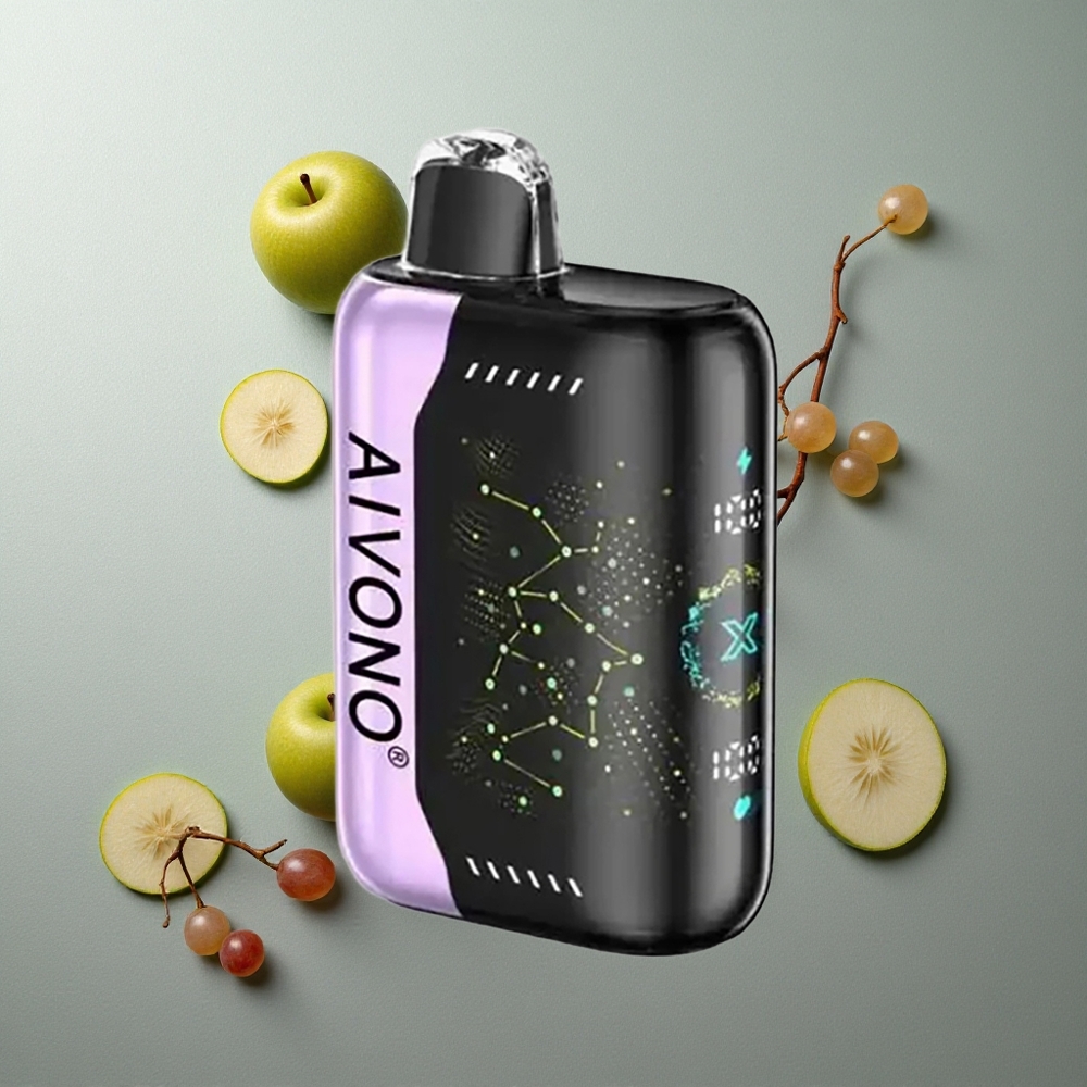 Aivono Aim Boom 25000 Puffs Manzana Verde Uva 28ml Capacidad Colombia wholesale