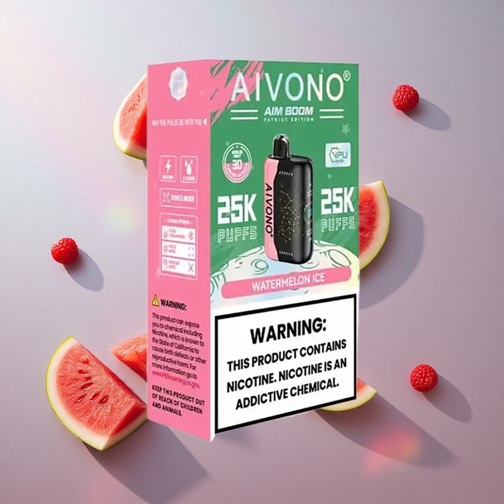 Aivono Aim Boom 25000 Puffs Sandía Helada 28ml Colombia wholesale