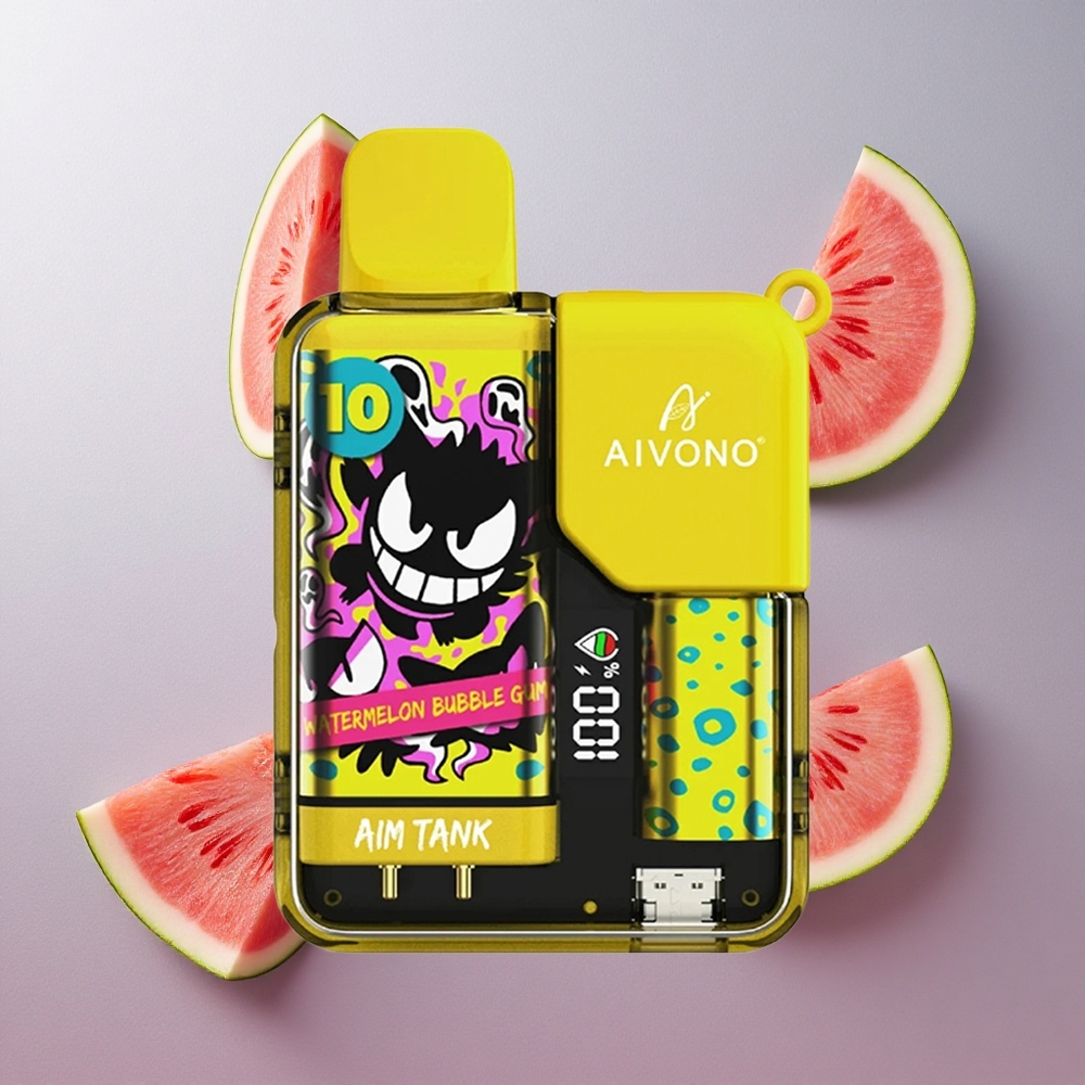 Aivono Aim Tank 9500 Puffs Chicle Sandía 18ml capacidad Colombia wholesale