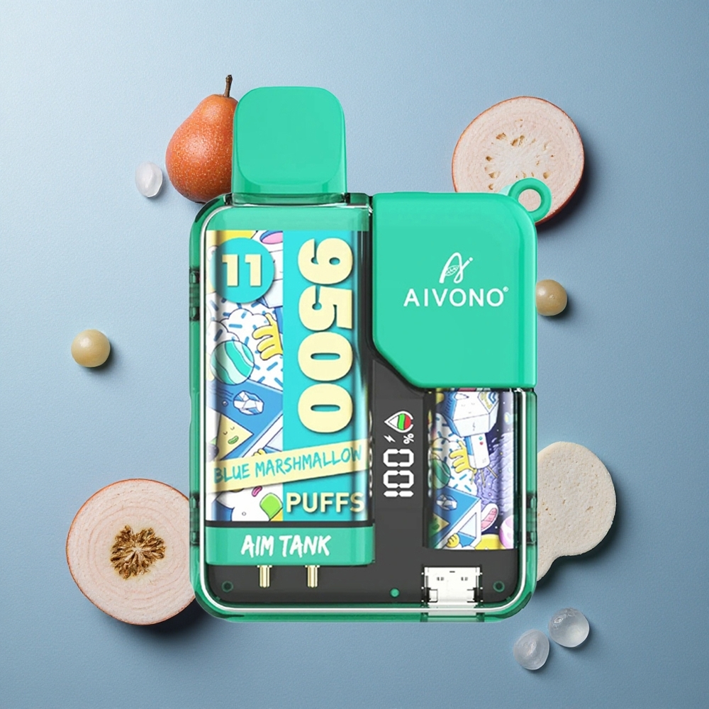 Aivono Aim Tank 9500 Puffs Malvavisco Azul Capacidad 18ml Colombia wholesale