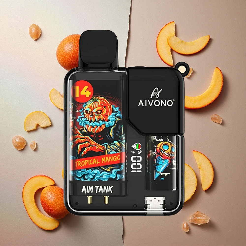 Aivono Aim Tank 9500 Puffs Mango Tropical 18ml Capacidad Colombia wholesale