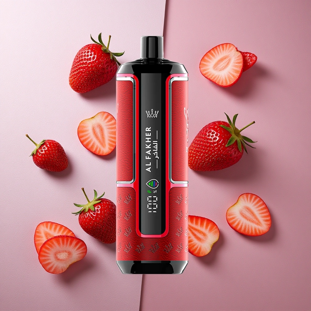 Al Fakher Crown Bar 15K Hypermax Disposable Vape Kit Fresa Punch Colombia wholesale