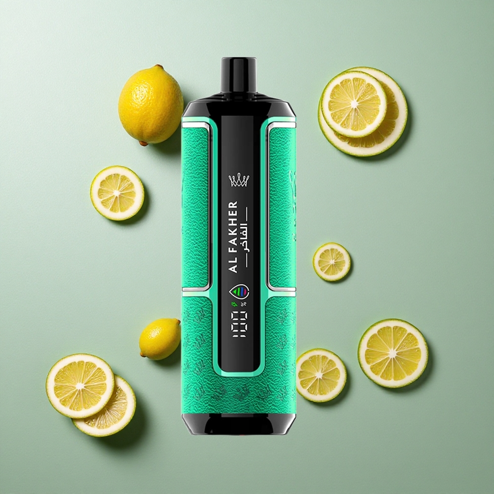 Al Fakher Crown Bar 15K Hypermax Vape Desechable Limón Menta 22ml Colombia wholesale