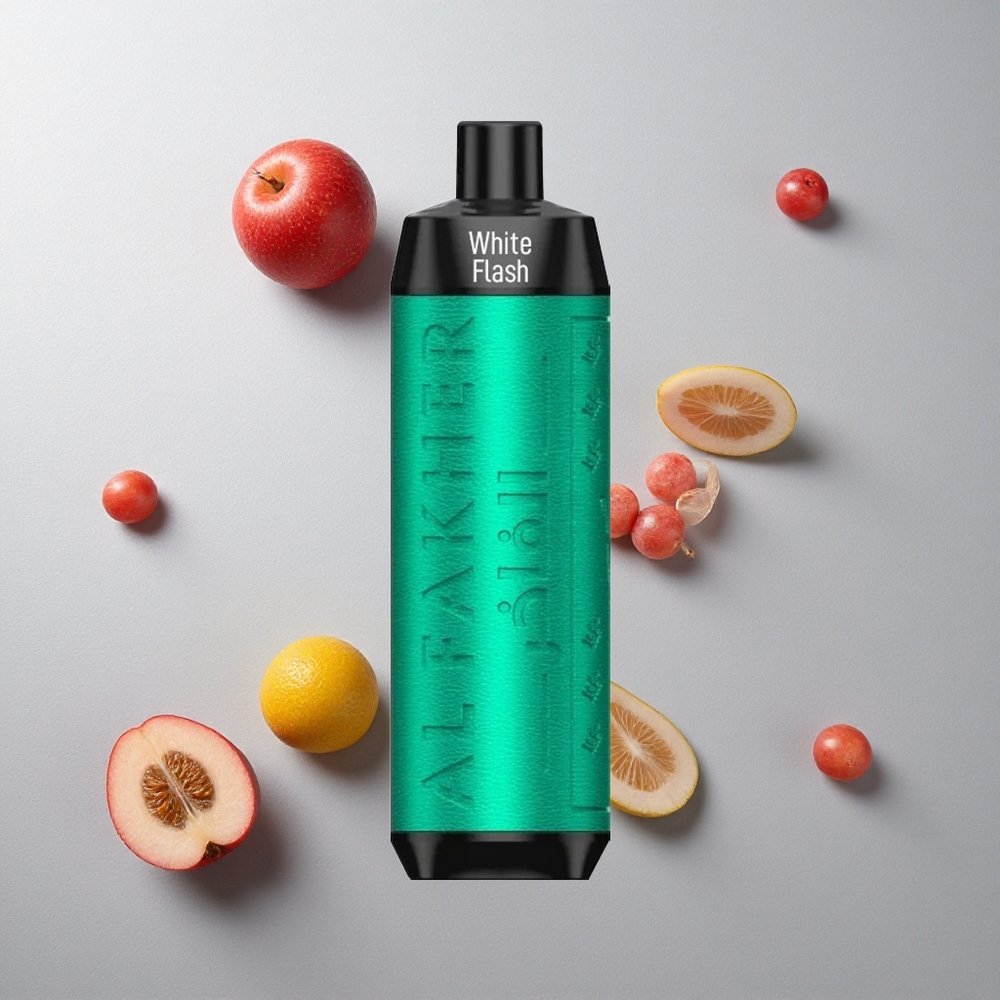 Al Fakher Crown Bar 8000 Cristal Blanco 18ml Capacidad Colombia wholesale