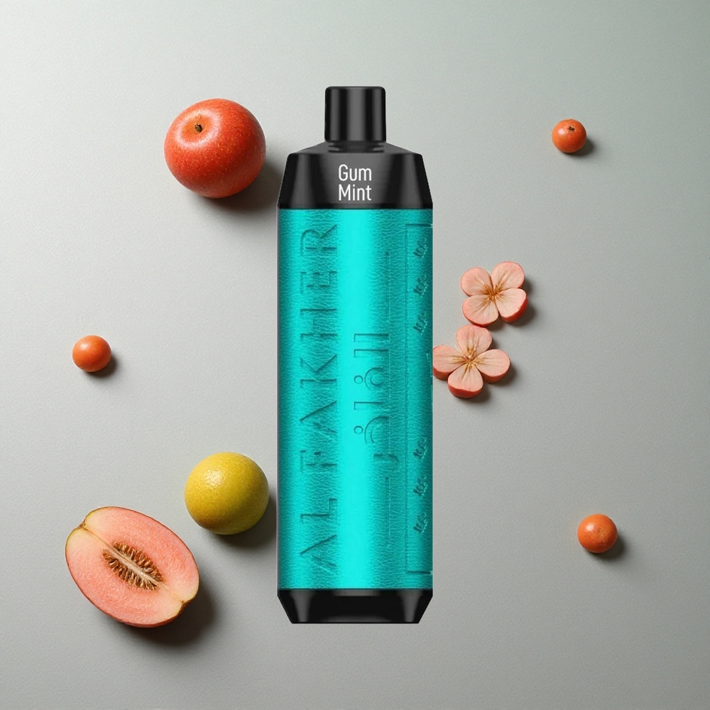 Al Fakher Crown Bar 8000 Menta Chicle Capacidad de 18ml Colombia wholesale