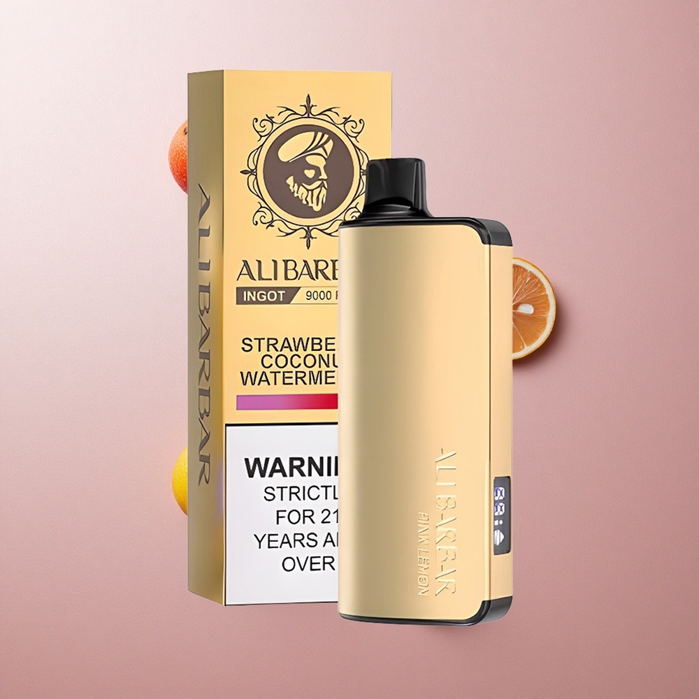 Alibarbar Ingot 9000 Puffs Limón Rosado 22ml Colombia wholesale