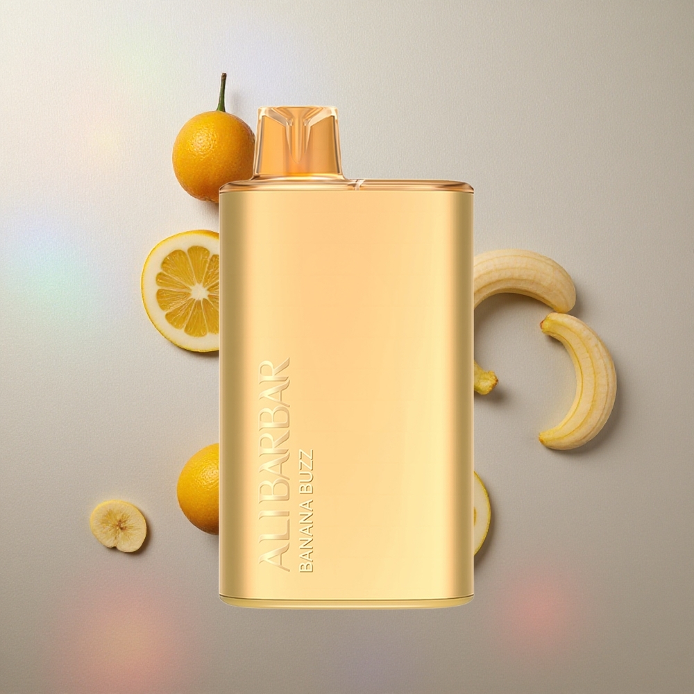 Alibarbar Rich 8000 Puffs Plátano Buzz 20ml Colombia wholesale