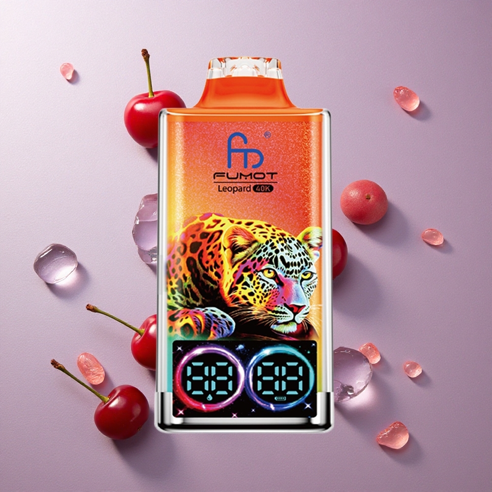 Fumot Leopard 40000 Puffs Cereza Helada Dual Mesh Colombia wholesale