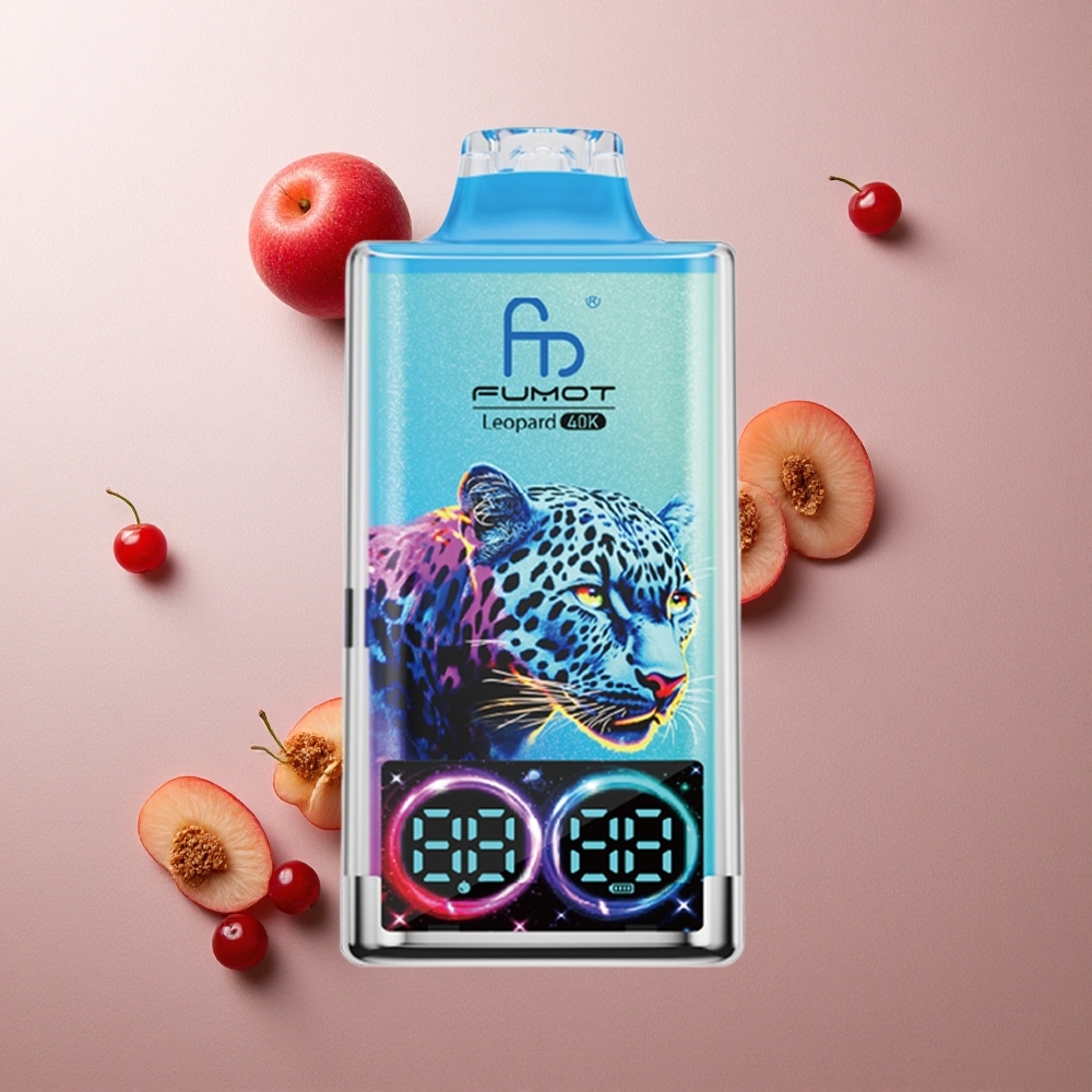 Fumot Leopard 40000 Puffs Melocotón Baya Dual Mesh Colombia wholesale