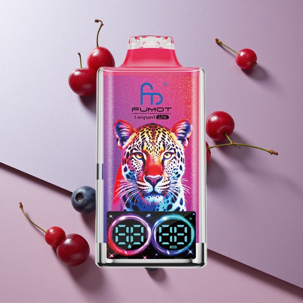 Fumot Leopard 40K Puffs Arándano Cereza Azul Tipo-C Colombia wholesale