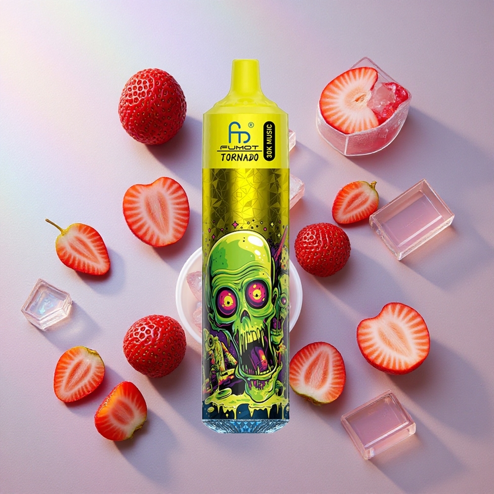 Fumot RandM Tornado 30000 Puffs Fresa Hielo 30mL Colombia wholesale