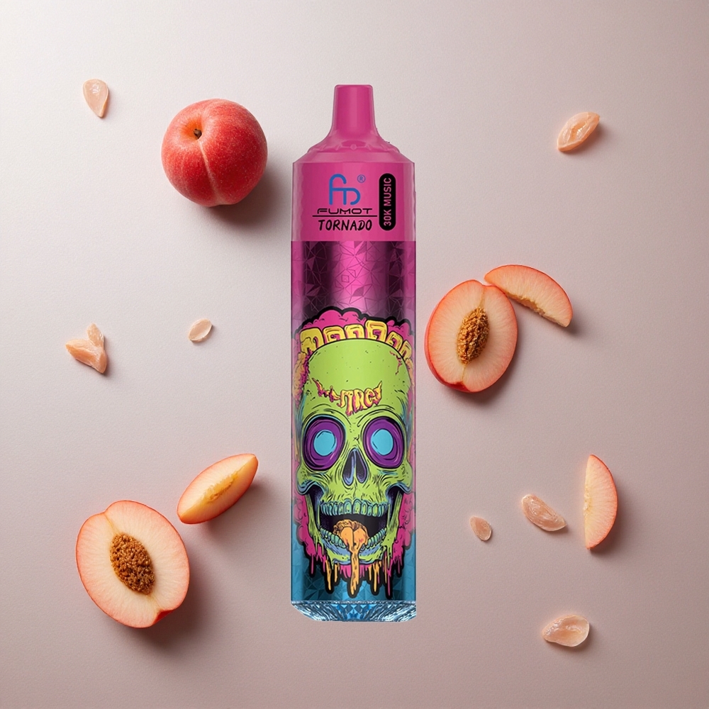 Fumot RandM Tornado 30000 Puffs Melocotón Hielo 30mL Colombia wholesale