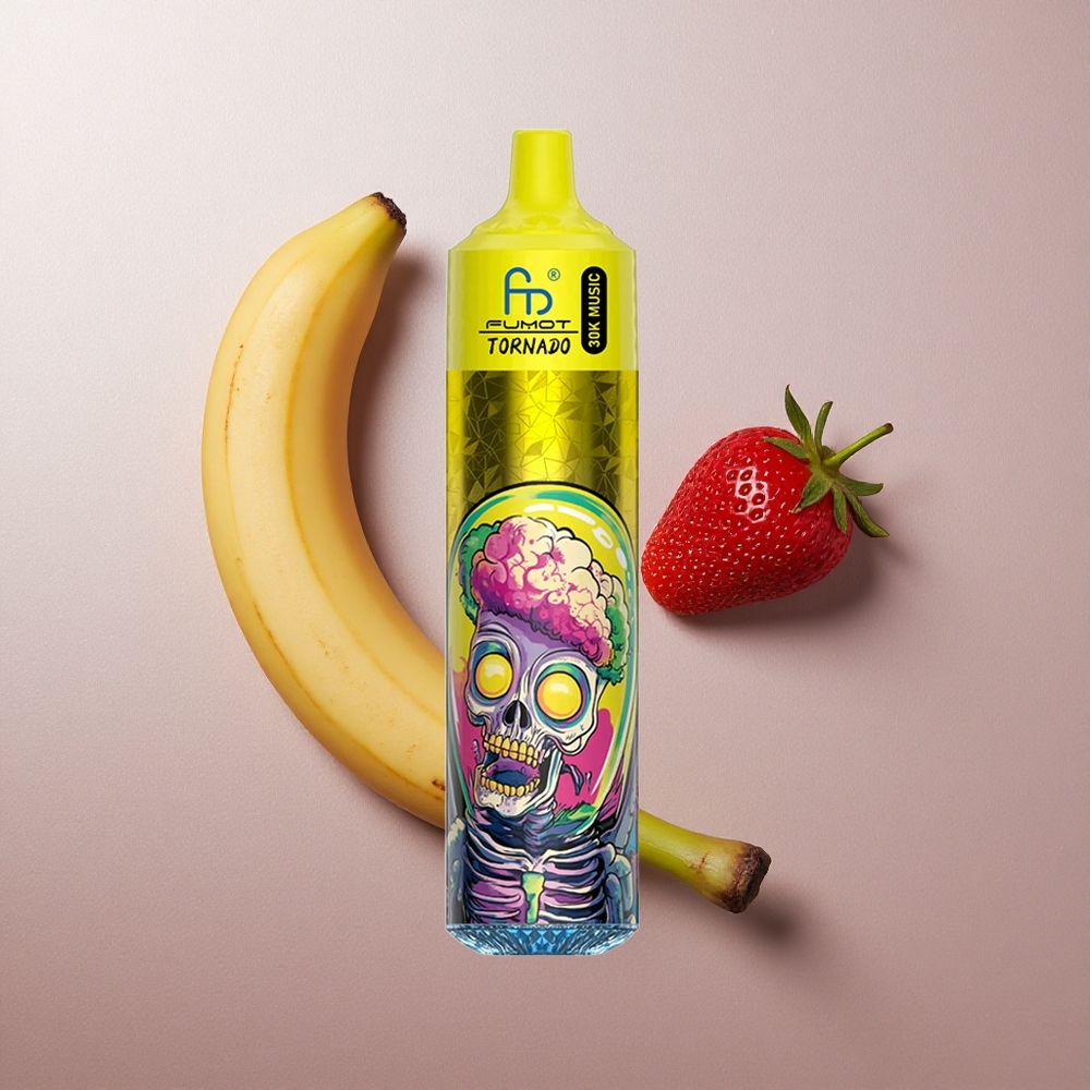 Fumot RandM Tornado 30000 Puffs Plátano Fresa 30mL Colombia wholesale