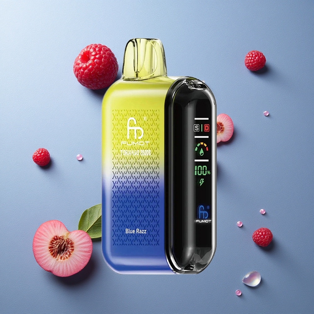 Fumot Tornado 20000 Puffs Arándano Azul Dual Mesh Colombia wholesale