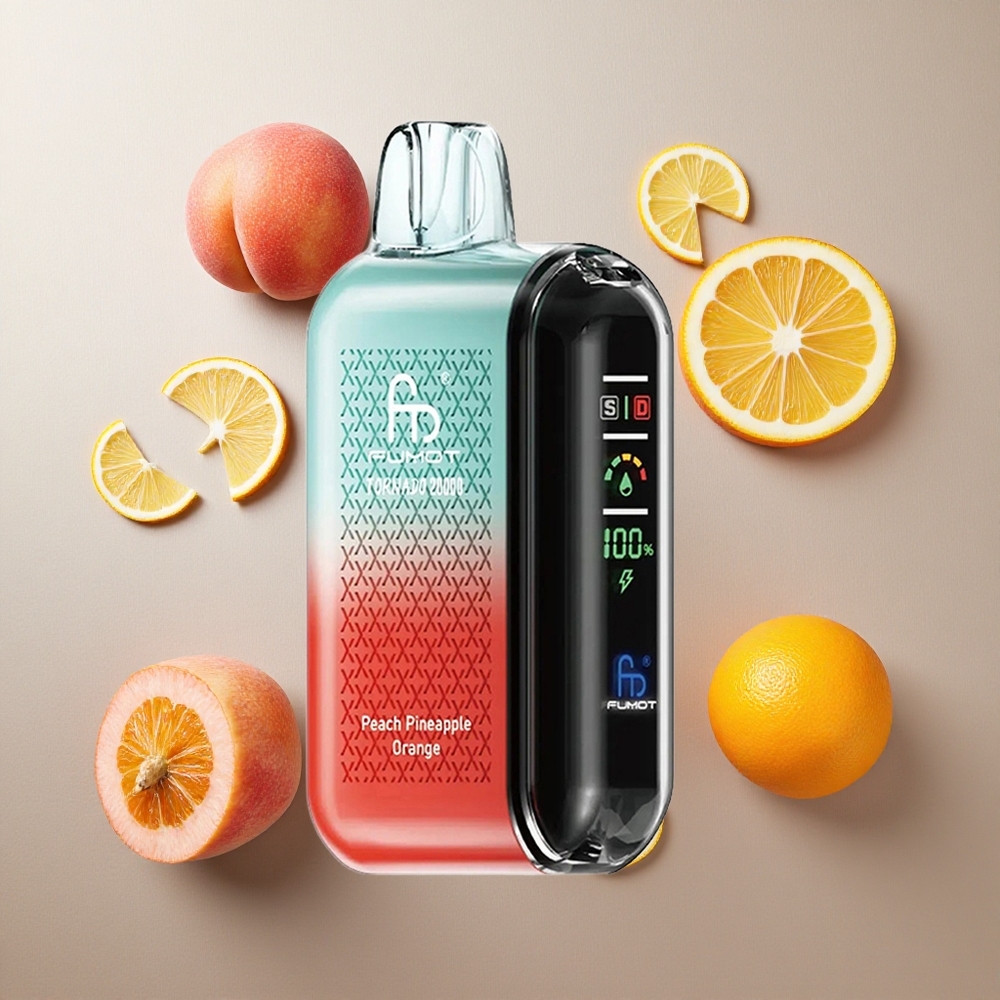 Fumot Tornado 20000 Puffs Durazno Piña Naranja 850mAh Colombia wholesale
