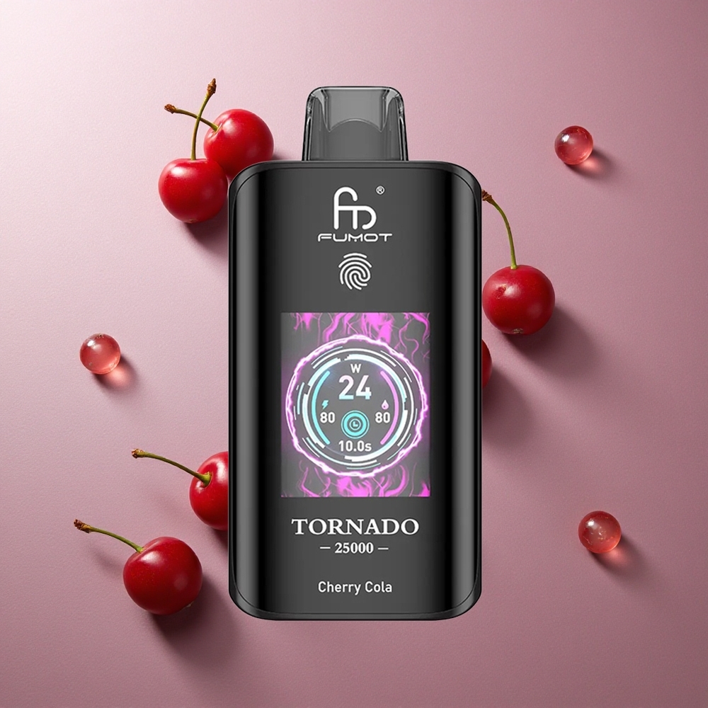 Fumot Tornado 25000 Puffs Cereza Cola 20ml Colombia wholesale