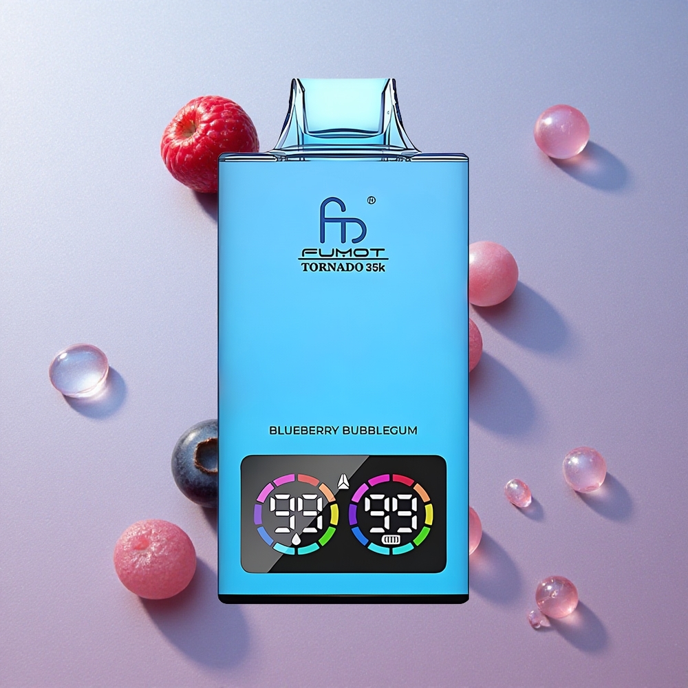 Fumot Tornado 35000 Chicle de Arándano RGB Colombia wholesale