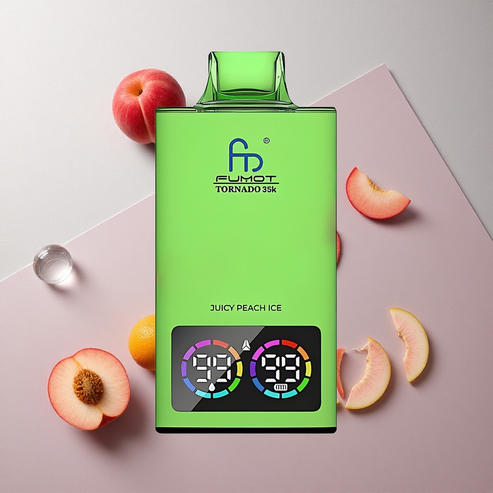 Fumot Tornado 35000 Dual Malla Melocotón Jugoso Hielo Colombia wholesale