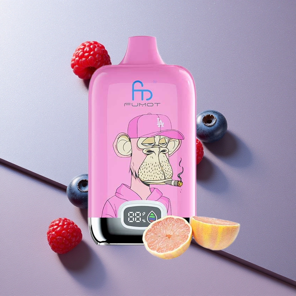 Fumot Tornado Digital Box 12000 Puff Arándano Frambuesa 20ml Colombia wholesale