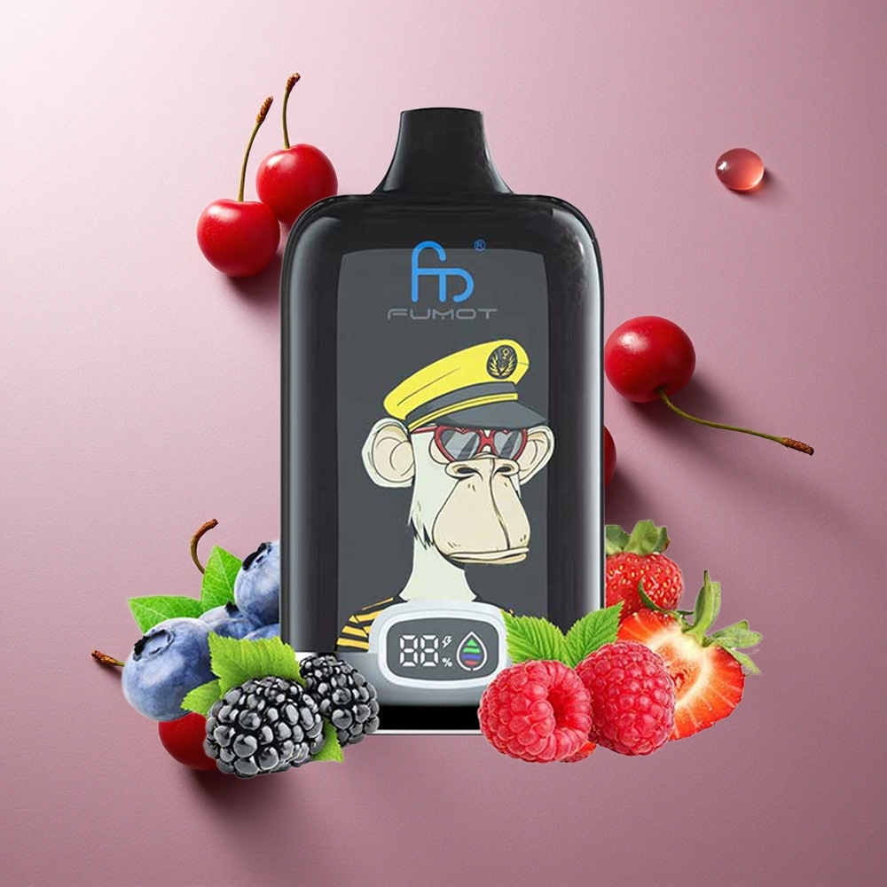 Fumot Tornado Digital Box 12000 Puffs Cereza Colombia wholesale