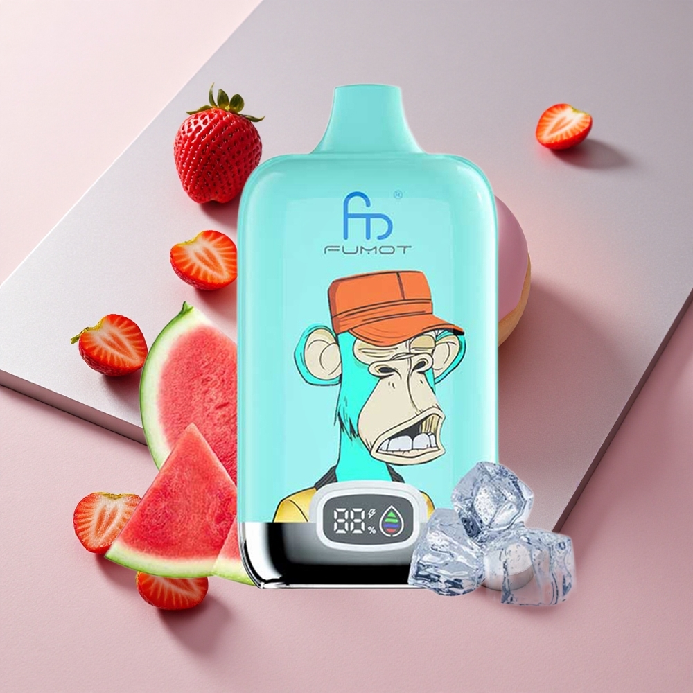 Fumot Tornado Digital Box 12000 Puffs Dona de Fresa Colombia wholesale