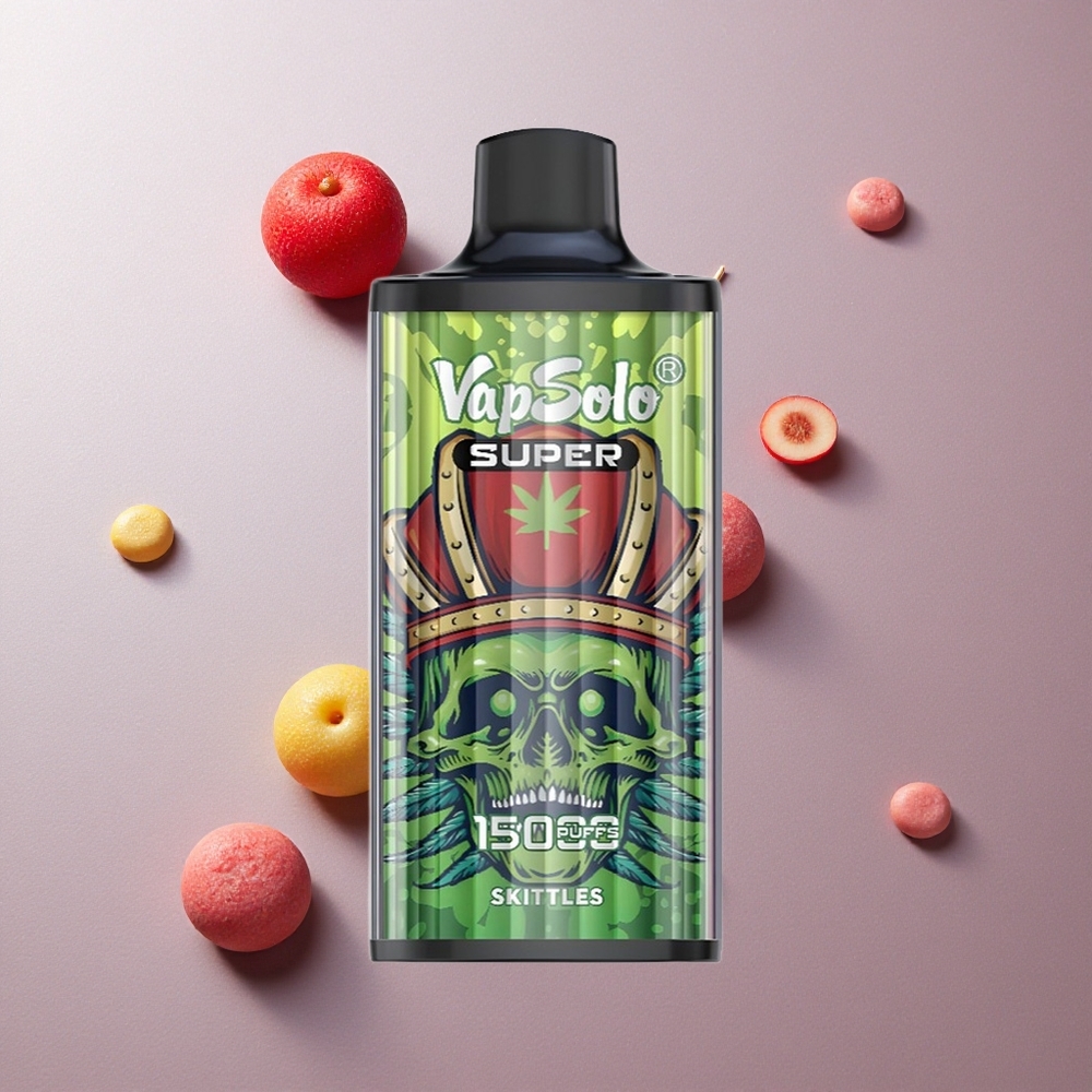 Vapsolo Super 15000 Puffs Skittles 40ml Colombia wholesale