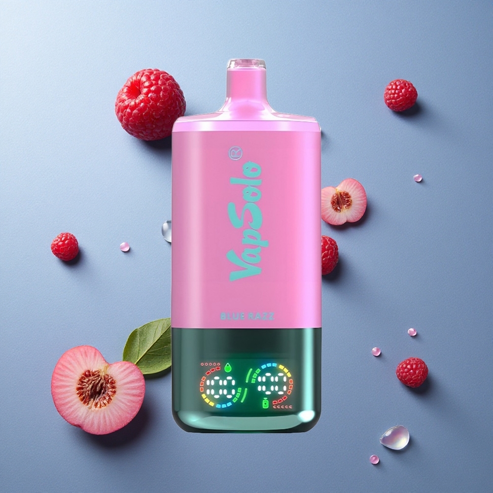 VapSolo Triple 30000 Puffs Azul Frambuesa 40ml Colombia wholesale