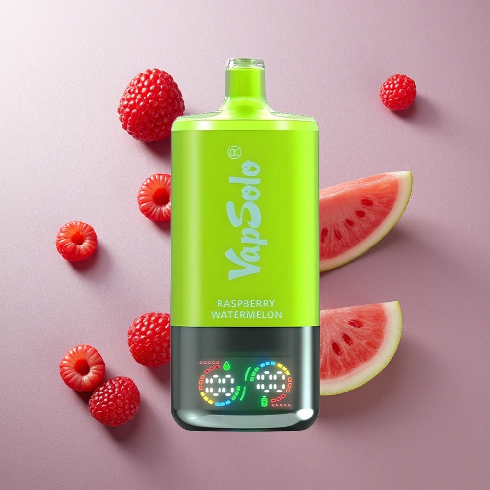 VapSolo Triple 30000 Puffs Frambuesa Sandía 40ml Colombia wholesale