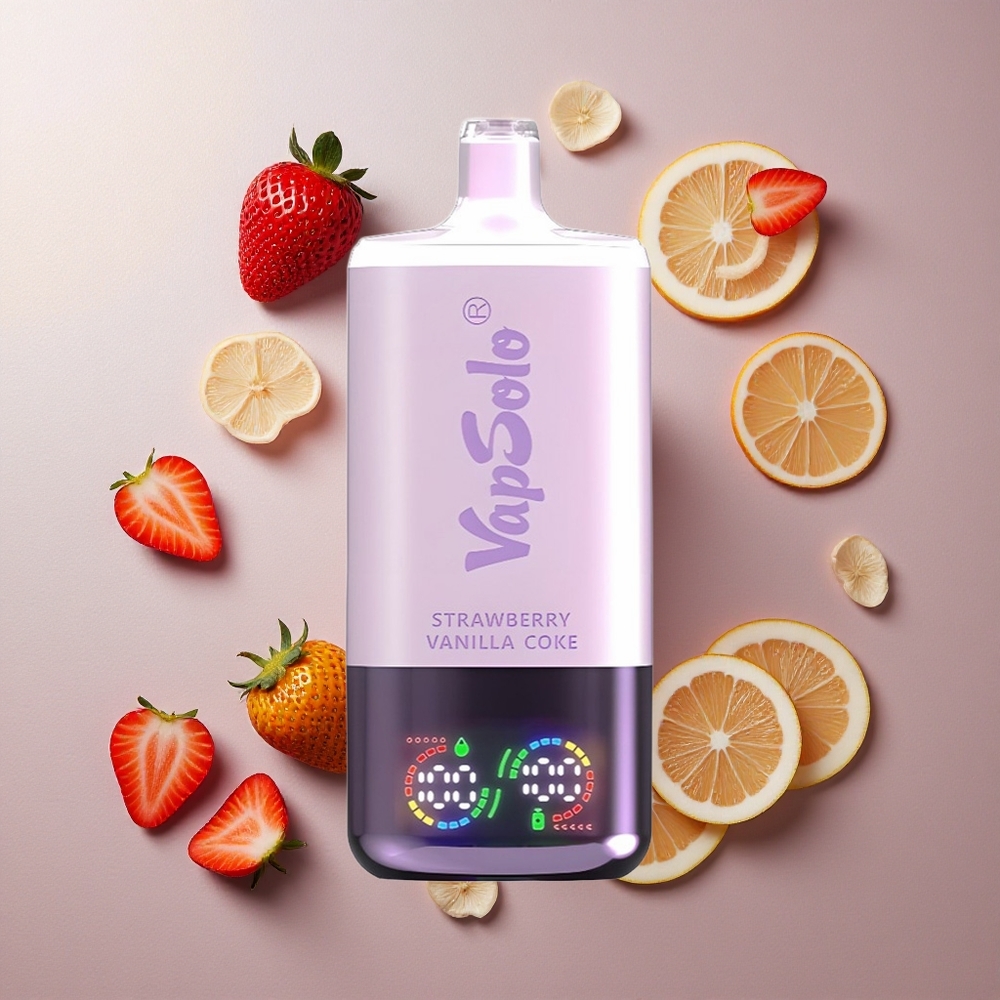 VapSolo Triple 30000 Puffs Fresa Vainilla Coca 40ml Colombia wholesale