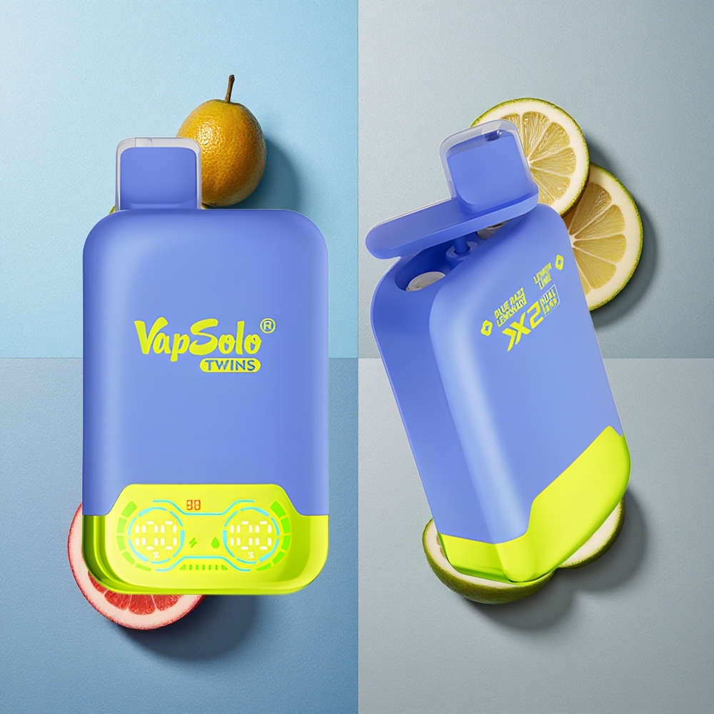 Vapsolo Twins 20000 Puffs Arándano Azul Limonada & Lima Limón Colombia wholesale