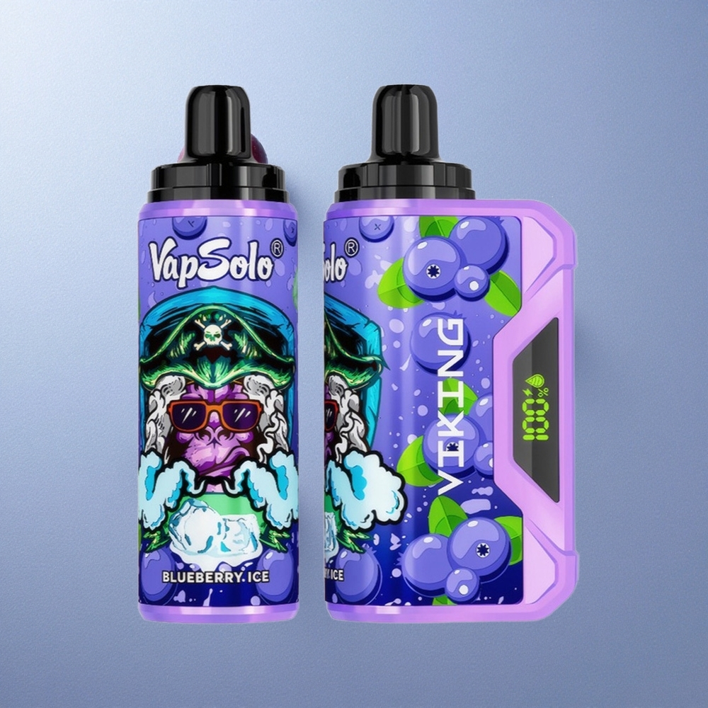 VapSolo VIKING 12000 Puffs Arándano 22ml Colombia wholesale