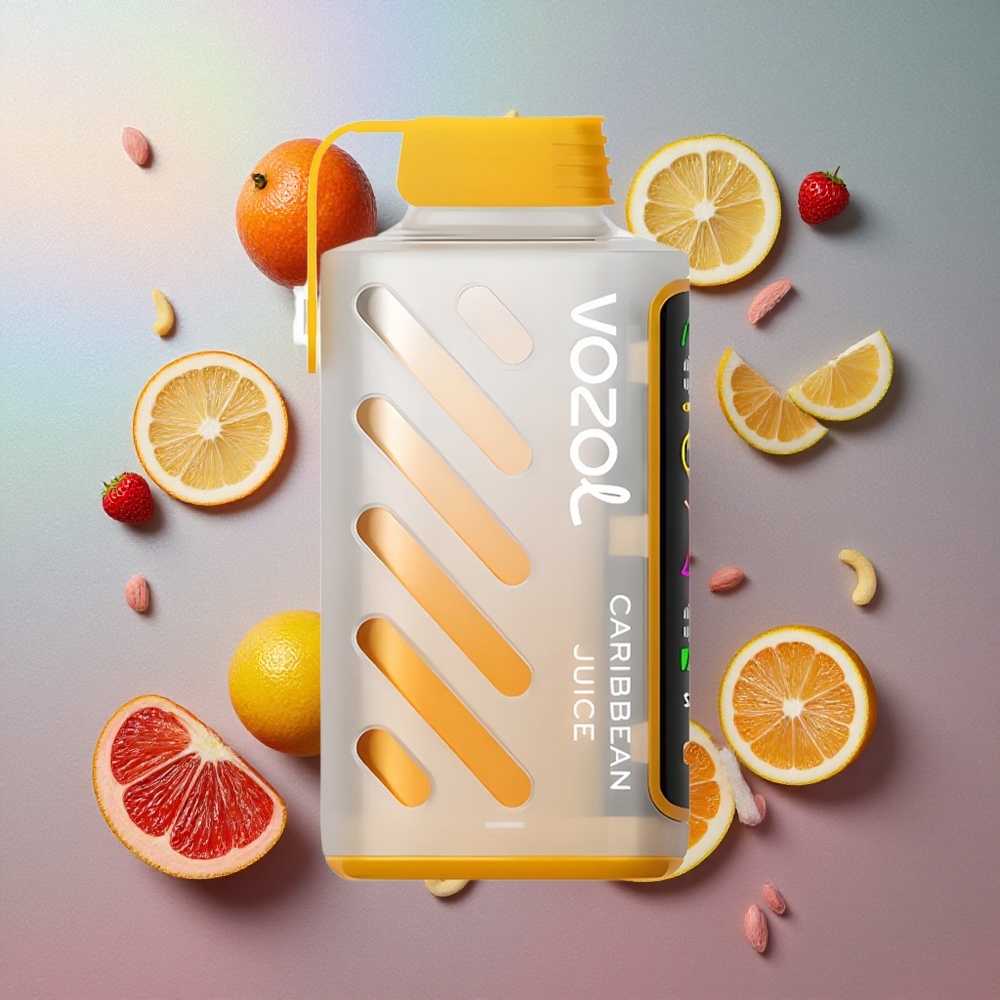 VOZOL Gear Power 20000 Puffs Zumo Caribe 20mL Pantalla Completa Colombia wholesale