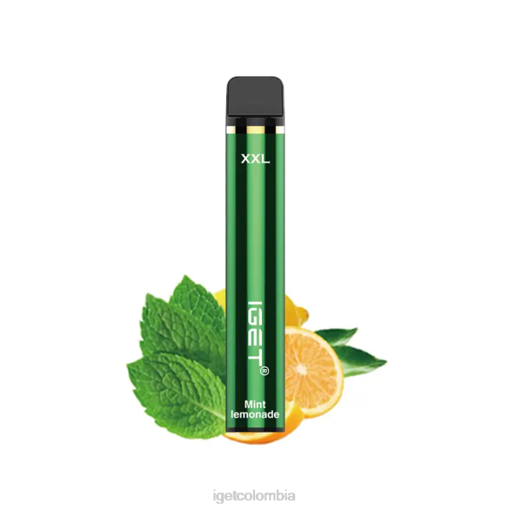 H6DP362 IGET xxl 1800 inhalaciones limonada de menta Vape Online