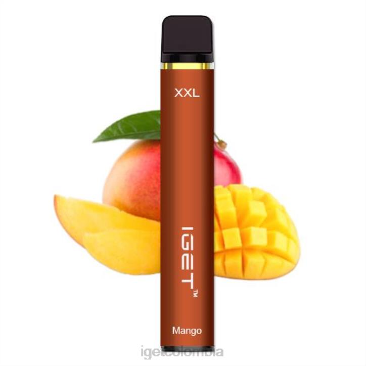 H6DP433 IGET xxl - 1800 inhalaciones mango Store