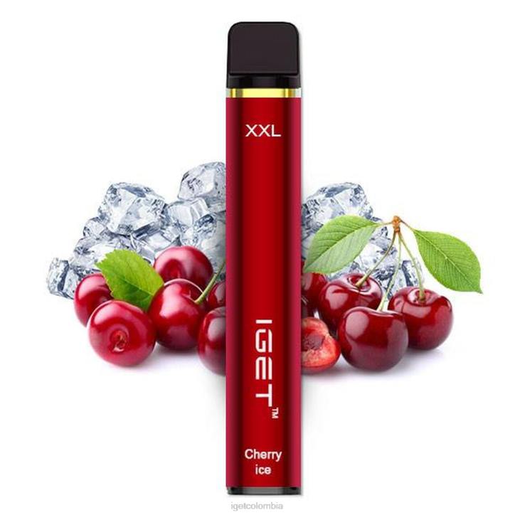 H6DP470 IGET xxl - 1800 inhalaciones hielo de cereza Colombia