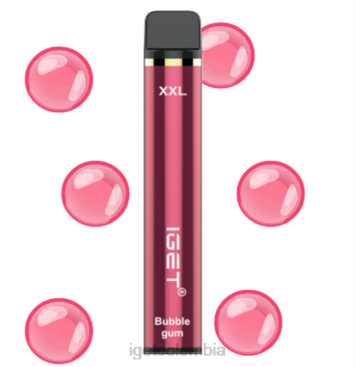 H6DP471 IGET xxl - 1800 inhalaciones chicle Bar