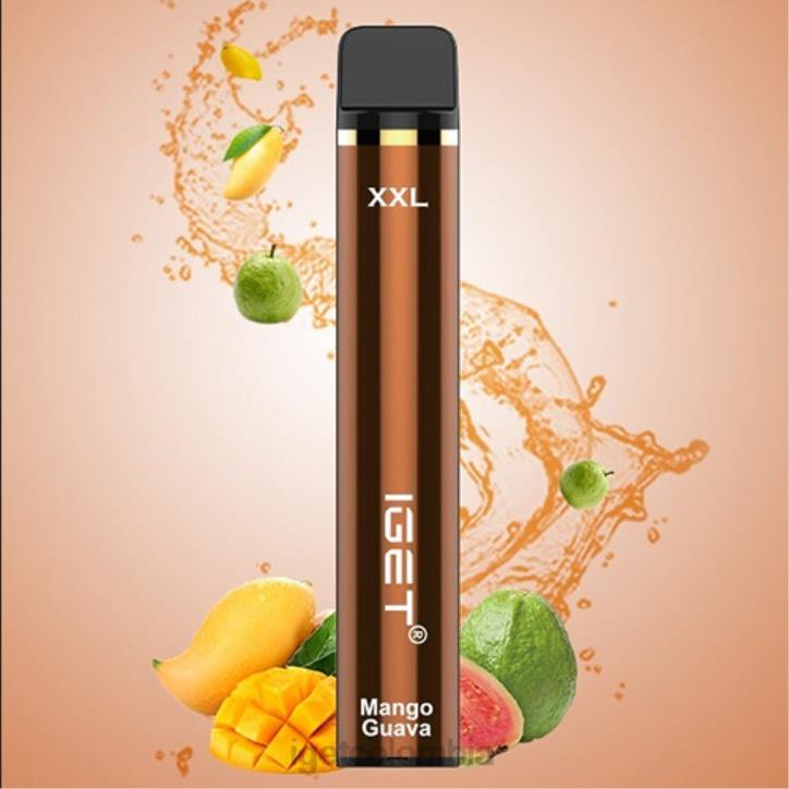 H6DP492 IGET xxl - 1800 inhalaciones mango guayaba Bar Vape Online