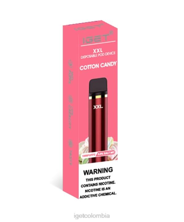 H6DP52 soy xxl algodón de azúcar Iget Vape Store