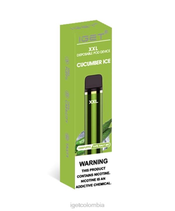 H6DP53 soy xxl hielo de pepino Iget Store