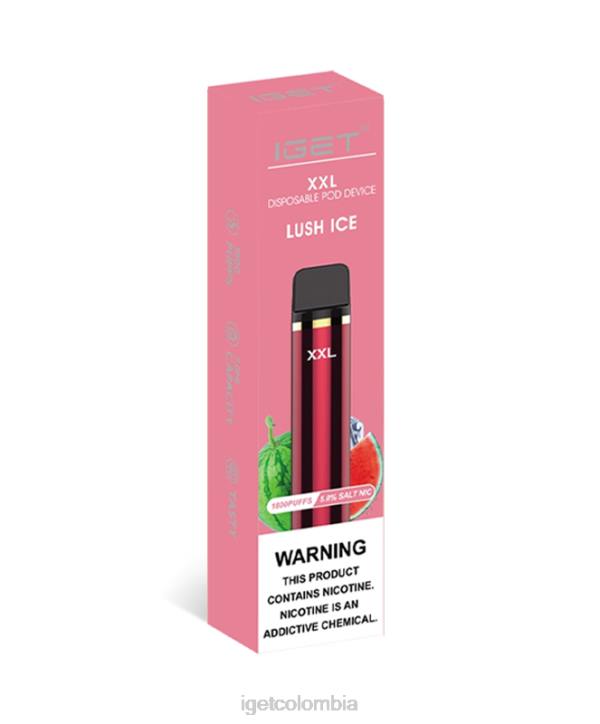 H6DP60 soy xxl hielo exuberante Iget Bar Vape Online