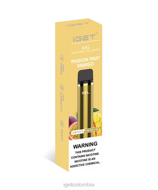 H6DP68 soy xxl mango de maracuyá Iget Vape Online