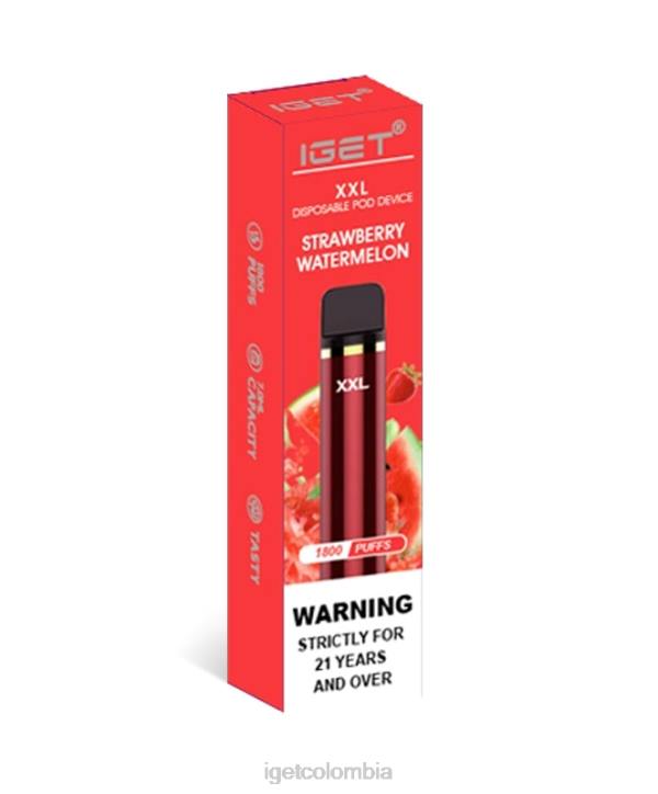 H6DP76 soy xxl sandia fresa Iget Vape
