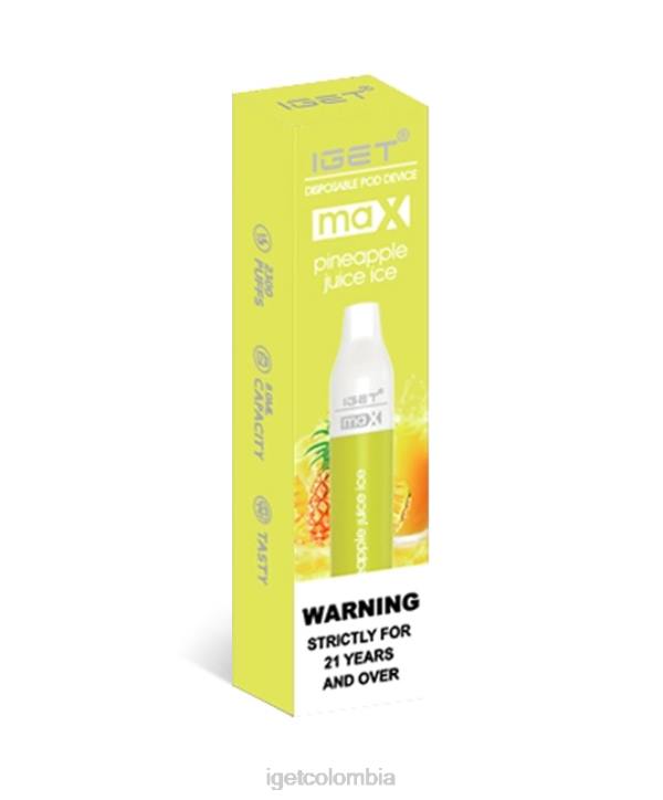H6DP88 tengo máximo hielo de jugo de piña Iget Store