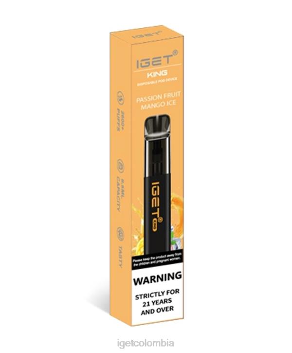 H6DP111 Tengo rey hielo de mango y maracuyá Iget Vape