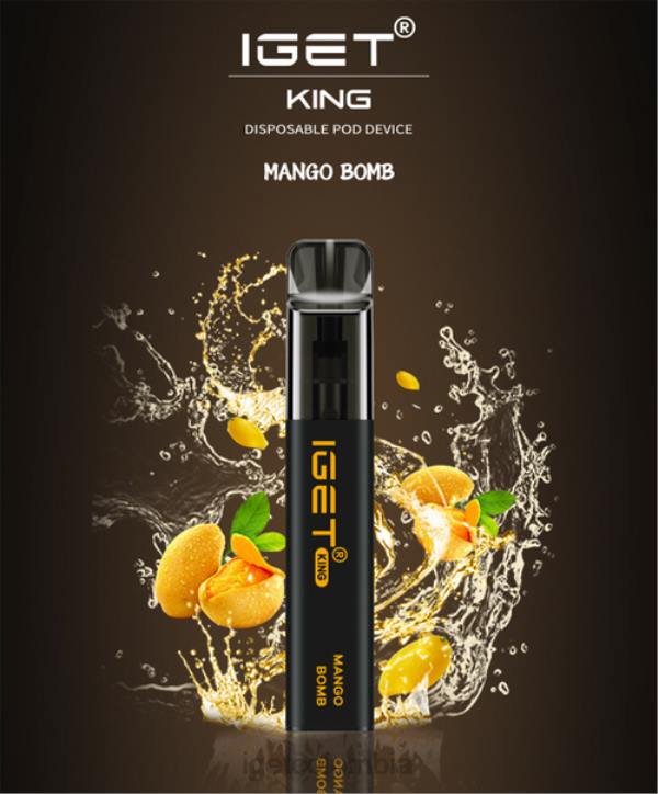 H6DP501 rey IGET - 2600 inhalaciones bomba de mango Vape Online