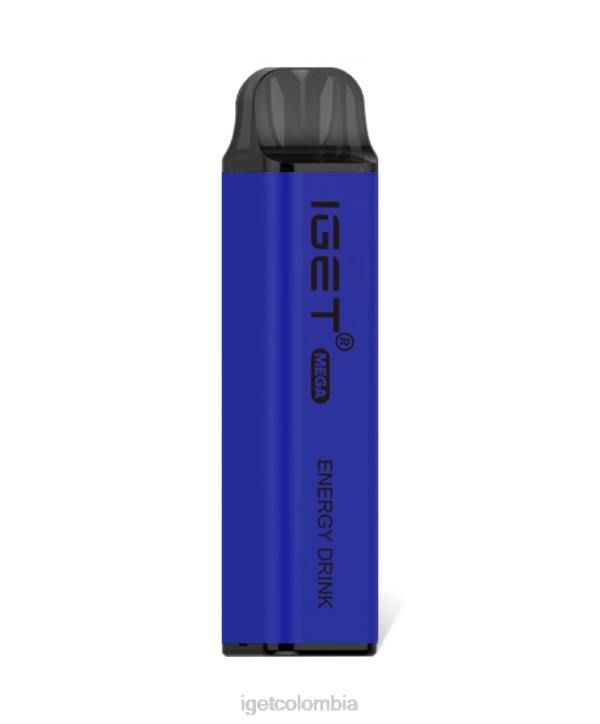 H6DP128 entiendo mega bebida energética Iget Vape Online