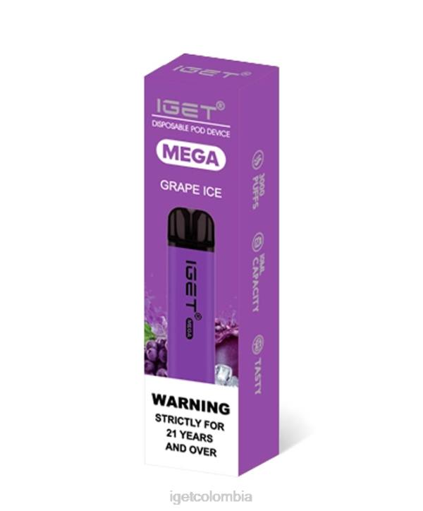 H6DP130 entiendo mega hielo de uva Iget Bar Vape Online
